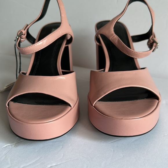 ZARA Women’s Platform Leather Sandals - Picture 15 of 17